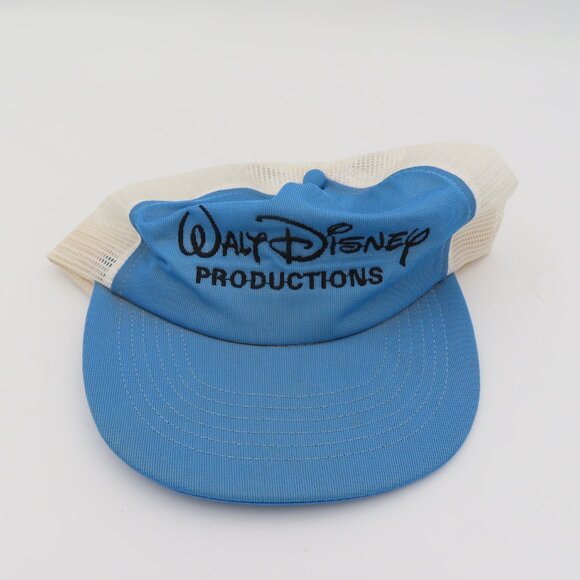 Vintage 1980s Walt Disney Productions Animator Hat Cap USA Snapback - Picture 2 of 10
